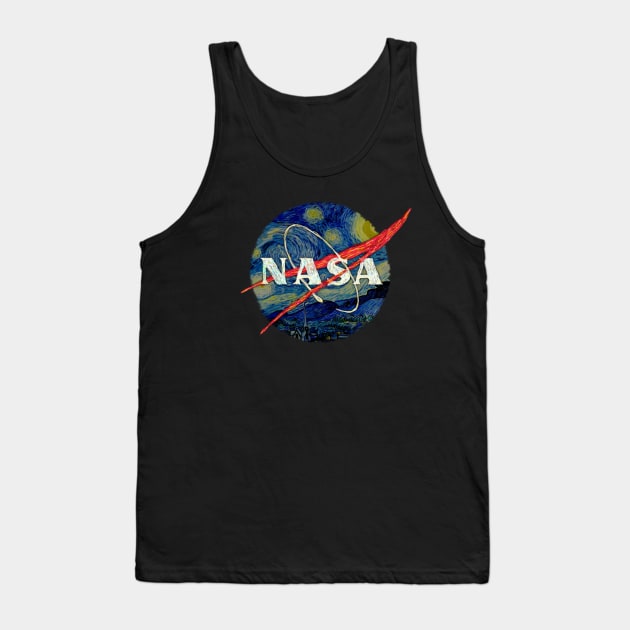 Nasa Starry Night Tank Top by Bomdesignz